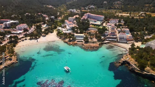 Portinatx Beaches in Ibiza, Spain