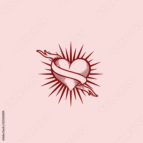 HIGH QUALITY SACRED HEART JESUS VECTOR FOR T-SHIRT AND HOME WALL DESIGN