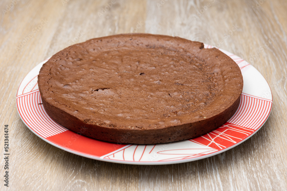 pastel de chocolate