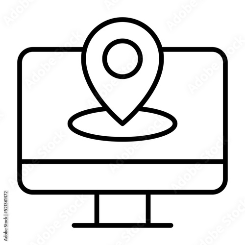 IP Address Line Icon