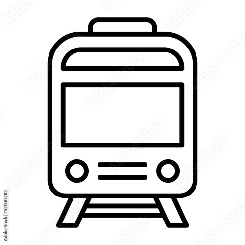 Train Line Icon