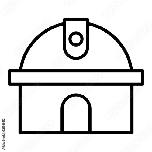 Observatory Line Icon