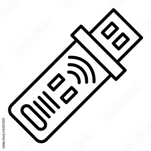 Dongle Line Icon
