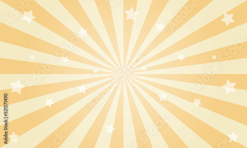 Retro circus background with rays or stripes in the center. Sunburst.