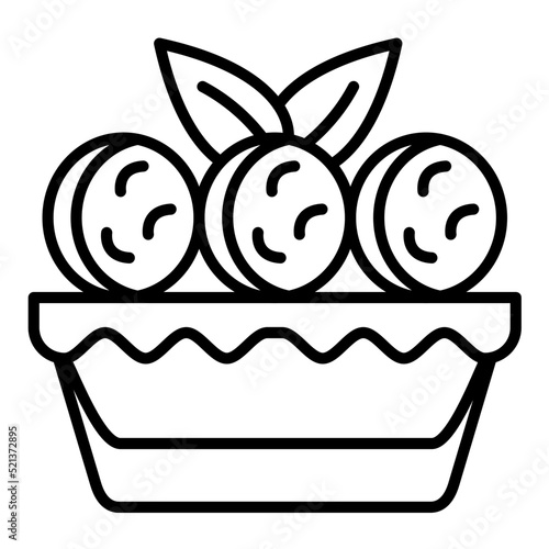 Ratatouille Line Icon