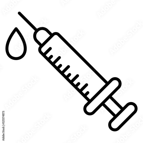 Injections Line Icon