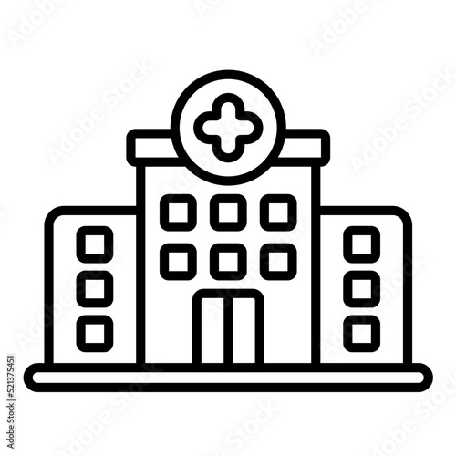 Clinic Line Icon