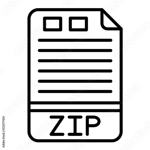 ZIP Line Icon