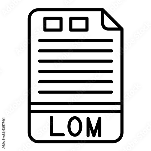 LOM Line Icon