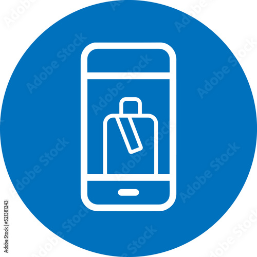 Free Download Mobile phone Icon vector. Simple flat symbol. Perfect llustration. - GFXLoad
