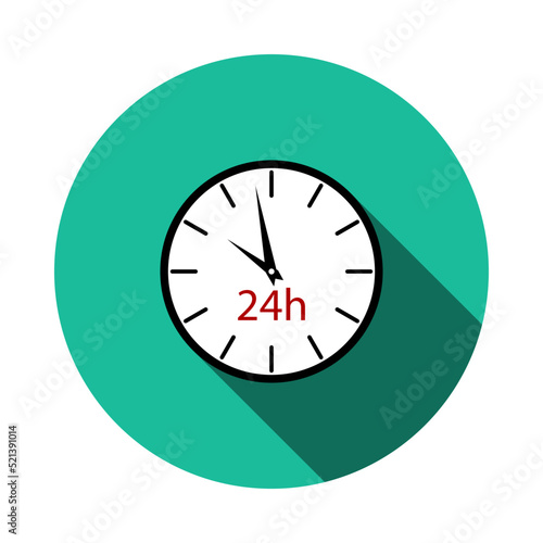 24 Hours Clock Icon