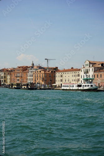 Venice Italy Boat old buildings Big boats boat Canals