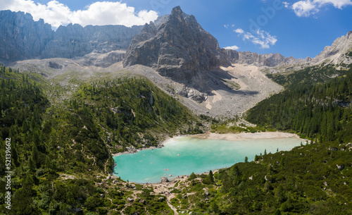 Lago di Sorapis, Dolomiti, Cortina, Italia