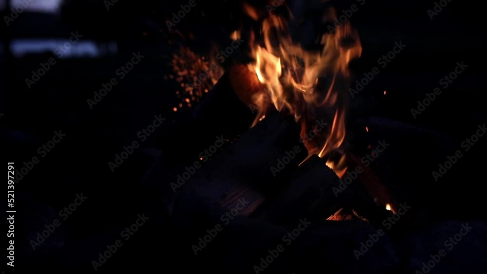 fire burning in the fireplace fire burning in the fireplace