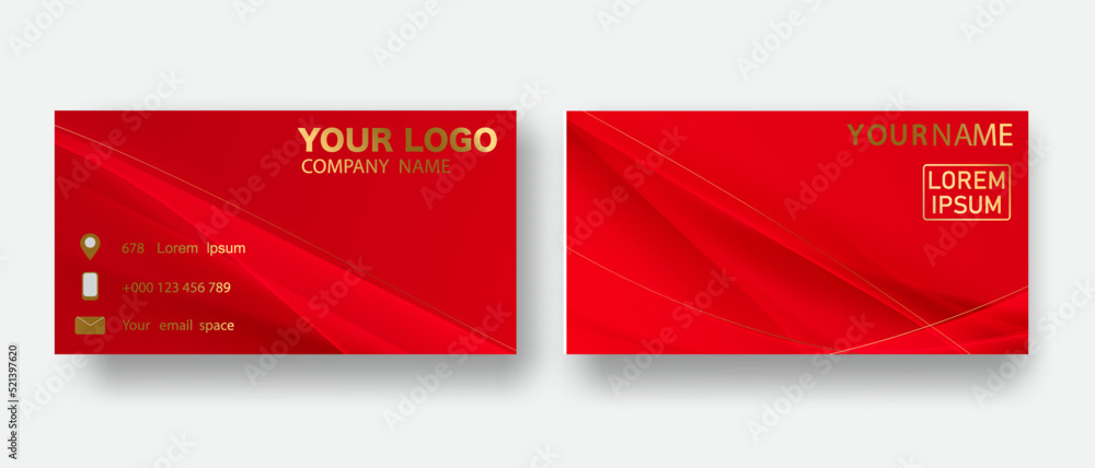 red modern creative business card and business card elegant landscape vector template design pattern in square size red modern creative business card and business card elegant landscape vector template design pattern in square size