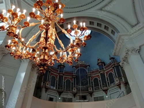 Helsinki highlights, buildings and landmark of Helinki, Finland, Helsinki Cathedral interior and outside details photo