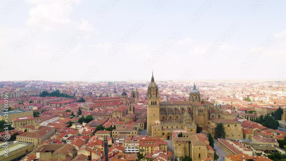Epic medieval cathedral in Salamanca, Spain Epic medieval cathedral in Salamanca, Spain