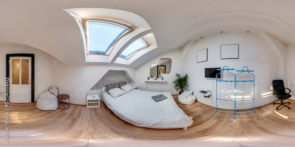 Full spherical seamless hdri 360 panorama in equirectangular projection