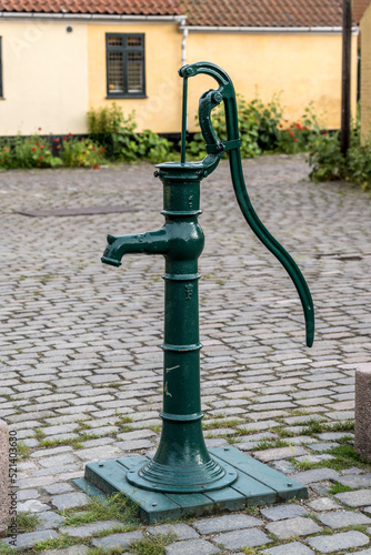 hand water-pump, Dragor, Denmark photo