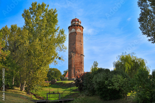 Teutonic Castle tower, Brodnica, Kuyavian-Pomeranian Voivodeship, Poland photo