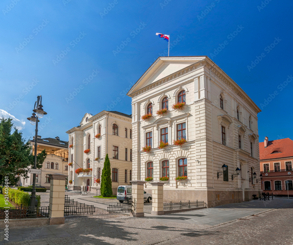 Town Hall, former Jesuit college. Bydgoszcz, Kuyavian-Pomeranian Voivodeship, Poland.