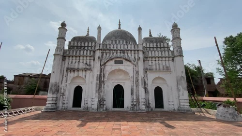 Shujauddin's Mosque, Murshidabad. It was constructed by Mahabat Jang in 1156AH (1743AD) photo