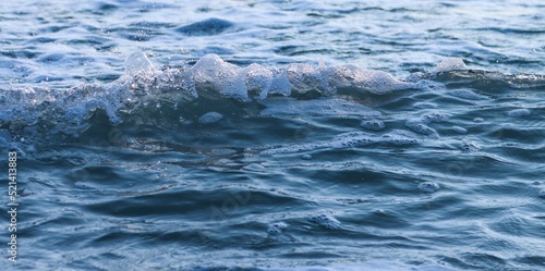 Sea wave. Sea wave background. Wave texture. Water background. Water pattern. Water design. Beautiful nature. Marine life. Water day. © Jalpa Malam