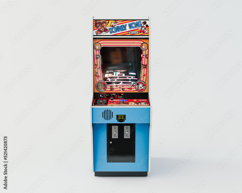 Nintendo Donkey Kong Arcade Stock Photo Adobe Stock