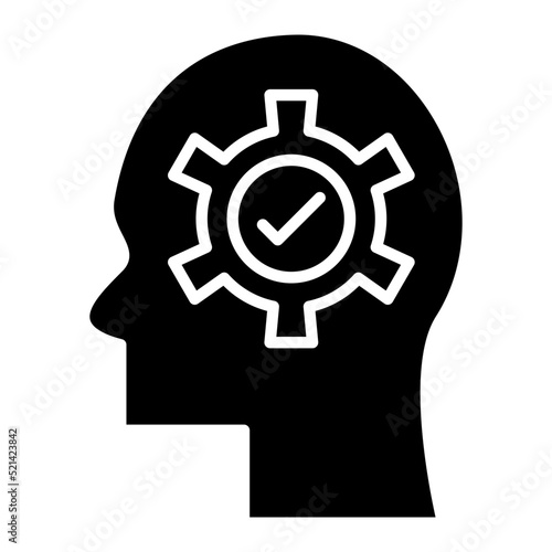 Cognitive Glyph Icon