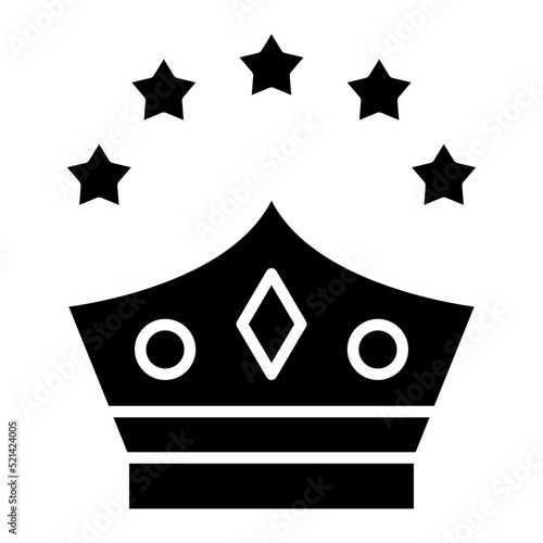 All Inclusive Glyph Icon