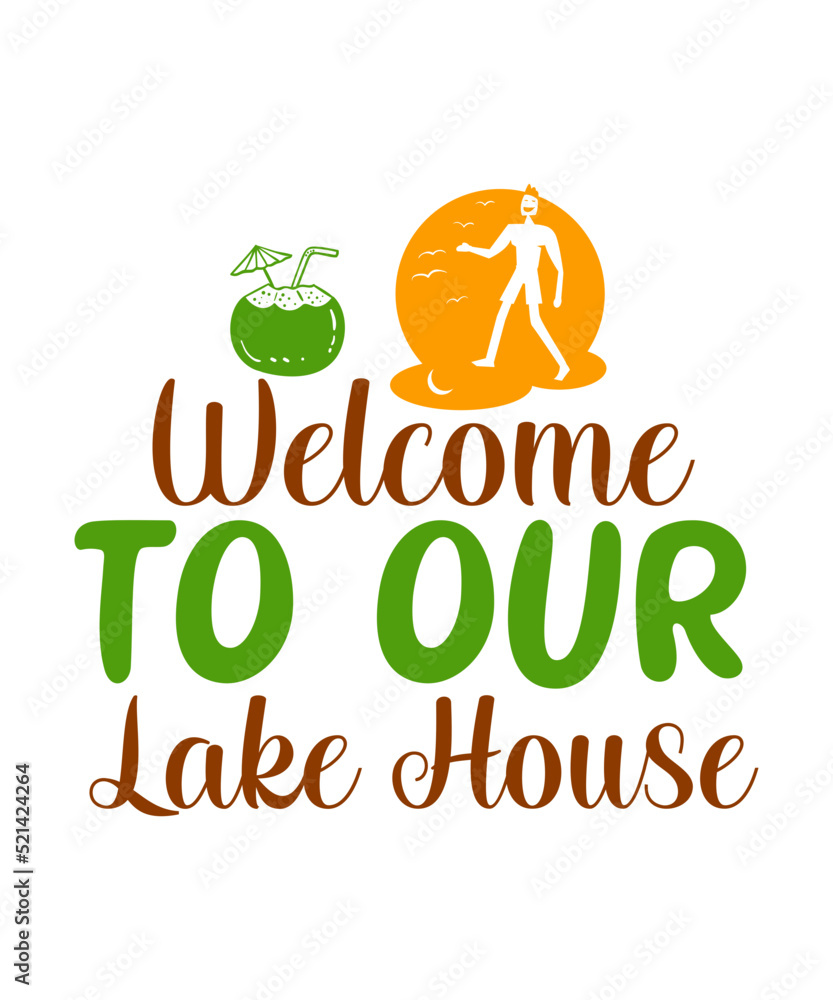 Lake SVG, Lake Saying Svg, Lake Quote SVG Cut table Design,svg,dxf,png ...