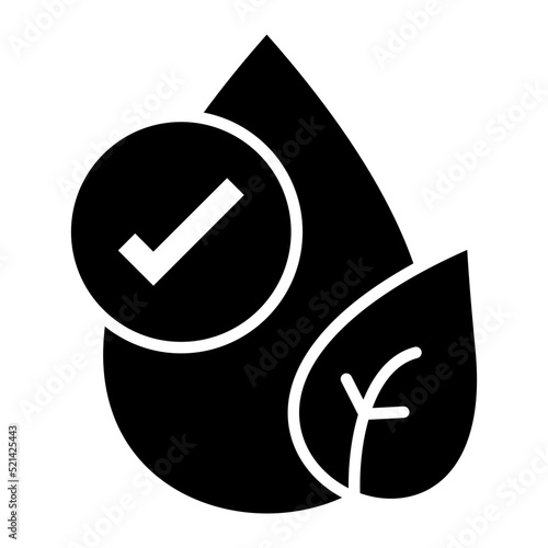 Hypoallergenic Glyph Icon