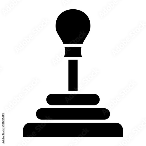 Gearshift Glyph Icon
