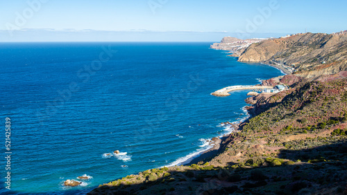 Thara Youssef beach in the rif mountains of Morocco