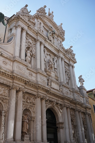 Venice Building old architecture streets italy lamp san marco important buildings Church small allies window gate arch  © Anton