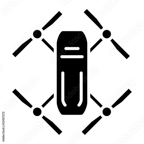Drone Glyph Icon