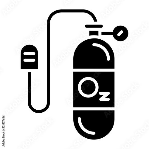 Oxygen Mask Line Icon