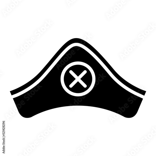 Pirate Cap Line Icon
