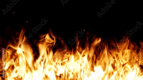 Kaminfeuer - Brand - Feuer - heiß