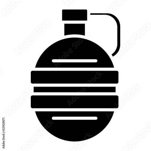 Army Canteen Line Icon