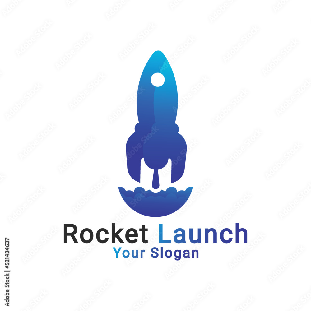 Startup rocket logo, launching logo, Rocket Launch Logo, Rocket logo template Startup rocket logo, launching logo, Rocket Launch Logo, Rocket logo template