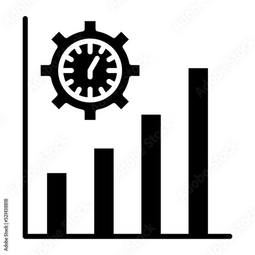 Productivity Glyph Icon