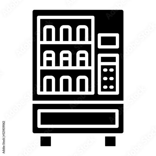Vending Machine Glyph Icon