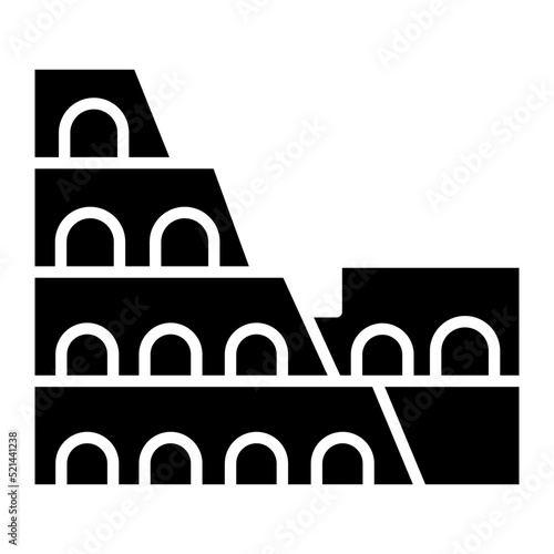 Coliseum Line Icon
