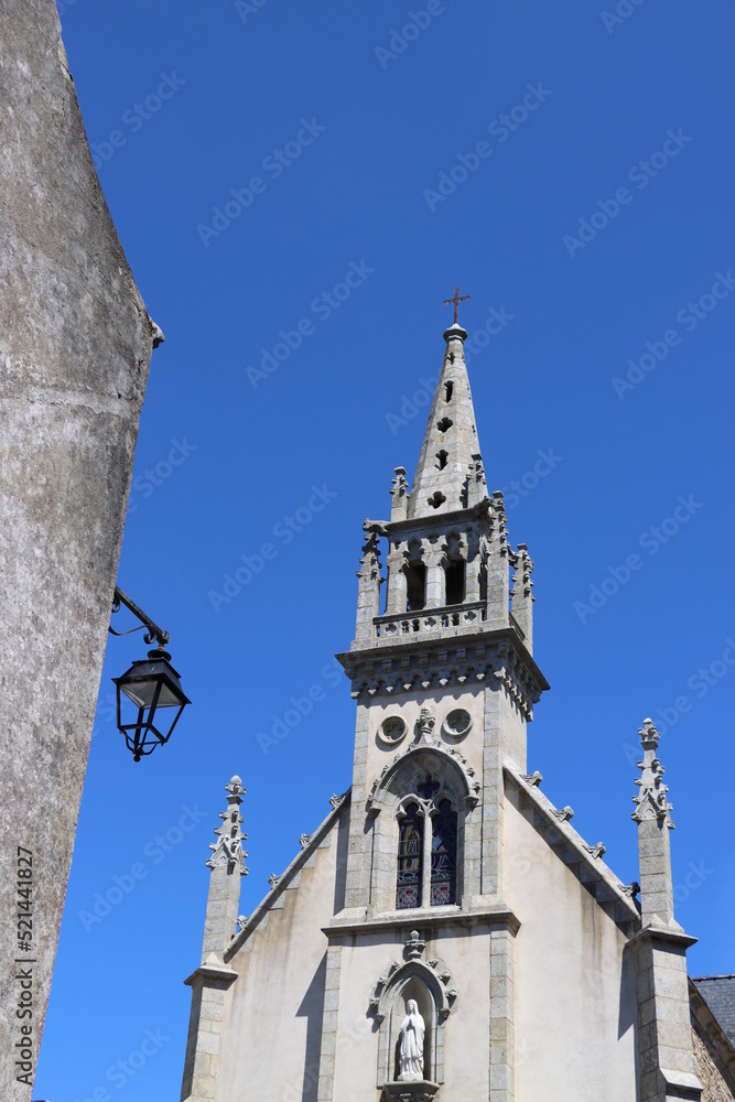 Obraz premium church of st Goustan 