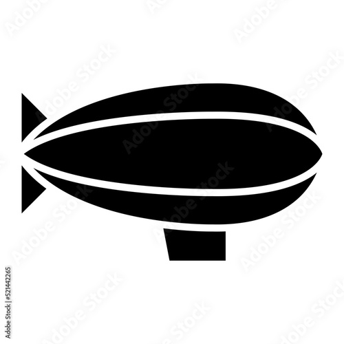 Zeppelin Line Icon