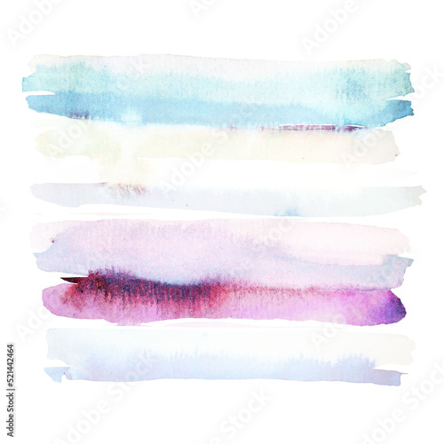 Abstract watercolor background, hand-drawn illustration photo