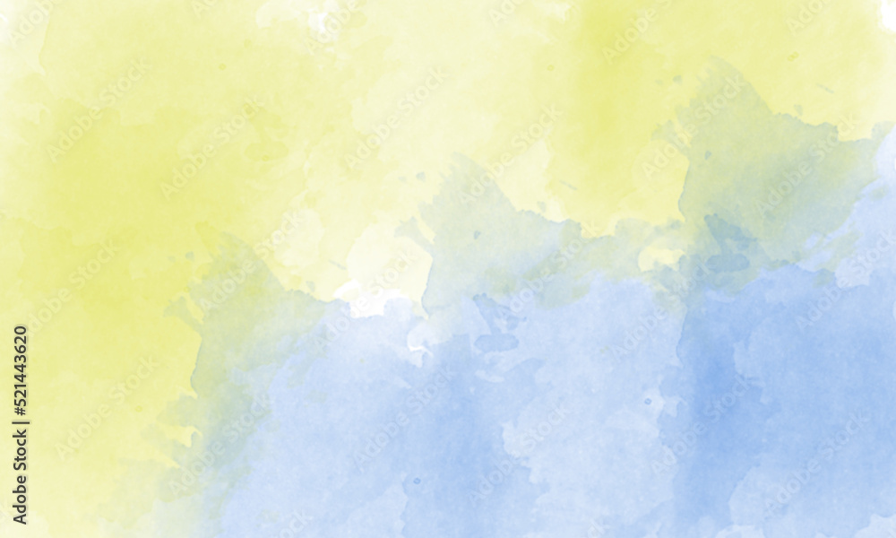 blue yellow brush stack background