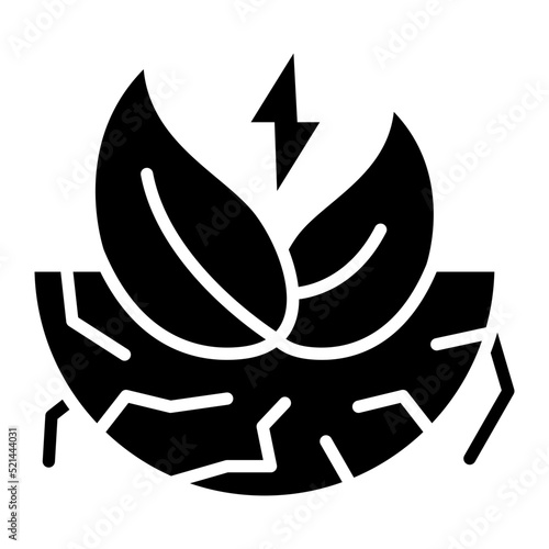 Sustainable Energy Line Icon