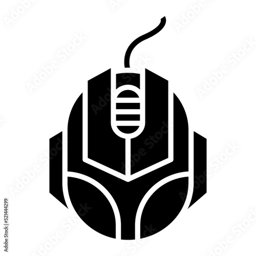 Gaming Mouse Line Icon